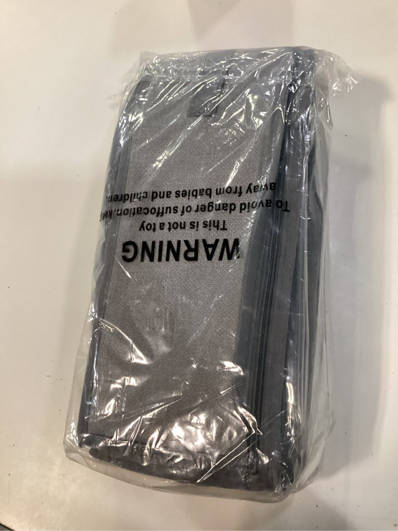 Condition photo showing New/Like New for Onlyeasy Large Under Bed Shoe Organizer (6 to 12 Pairs x 2) - Underbed Shoes Closet Storage Solution with Metal Zipper and 2 Handles, Breathable, 29.3"x23.6"x5.9", Linen-like Grey, MXDUBSB2P 2 Shoes (12+12 Cells) Linen-like Grey