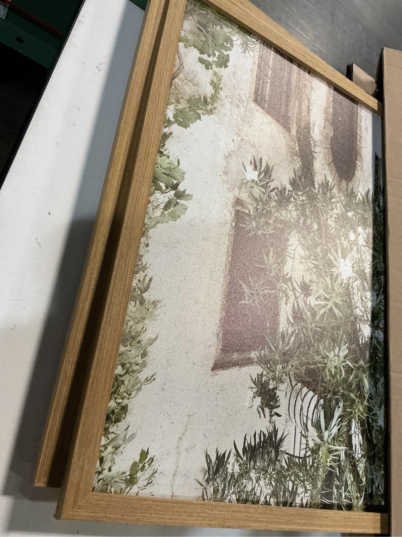 Condition photo showing As Is for feacfqkj 3pcs italian amalfi coast wall art vintage lemon tree wall decor print artwork mediterranean travel landscape painting pictures for bedroom living room home decoration 16x24in poster poster 24l"x16w"