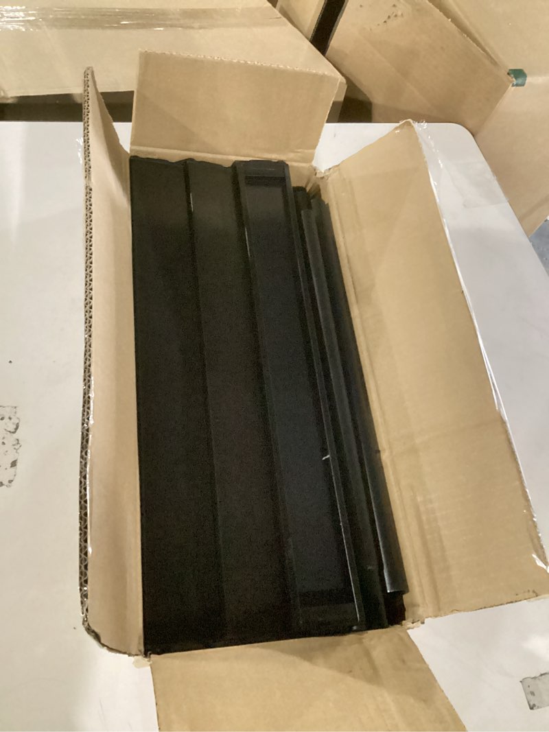 Condition photo showing Good Condition for metal tabletop board for wagons cart,foldable table 29"×18" heavy duty for wagon,alloy board with load capacity 68lbs,camping essential and gear for outdoor party with family and friends(black) black 29"×18"