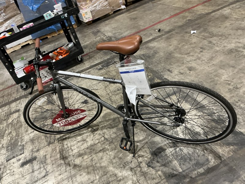 Condition photo showing Good Condition for concord 700c envoy city road bike, 700c wheels, grey, fits rider 5'4" - 6'2", unisex, adult