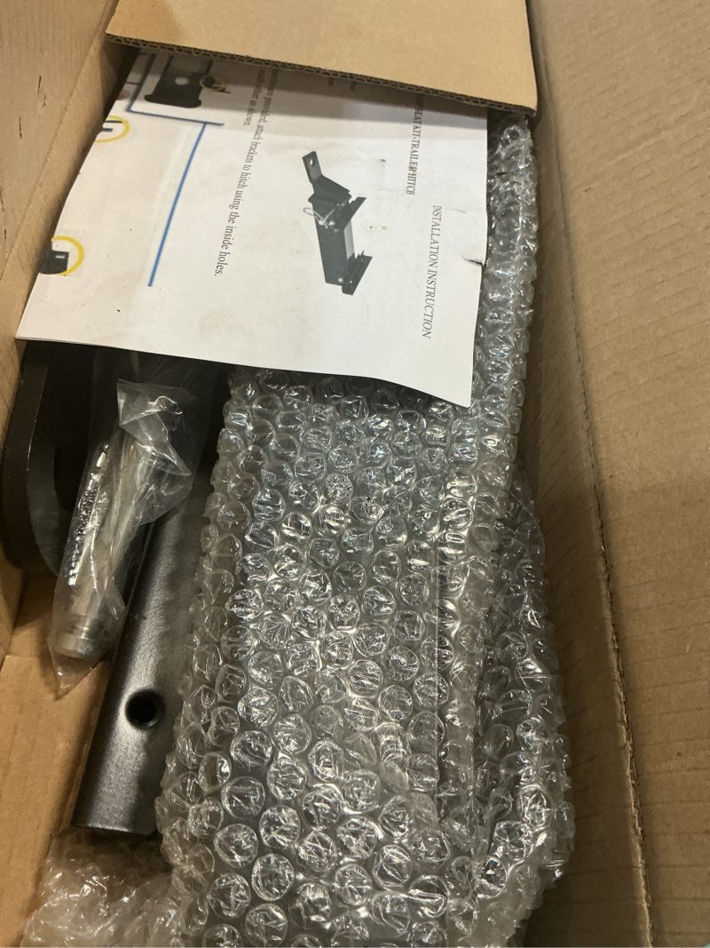 Condition photo showing Good Condition for 10l0l heavy duty golf cart trailer hitch kit with 2" receiver - under rear seat/footrest mount, universal fit for yamaha, ezgo, club car - easy installation