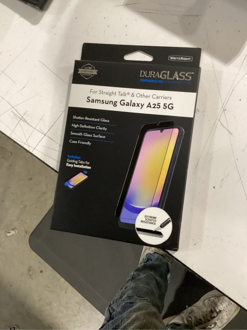 Condition photo showing New/Like New for duraglass tempered glass screen protector for samsung galaxy a25 5g