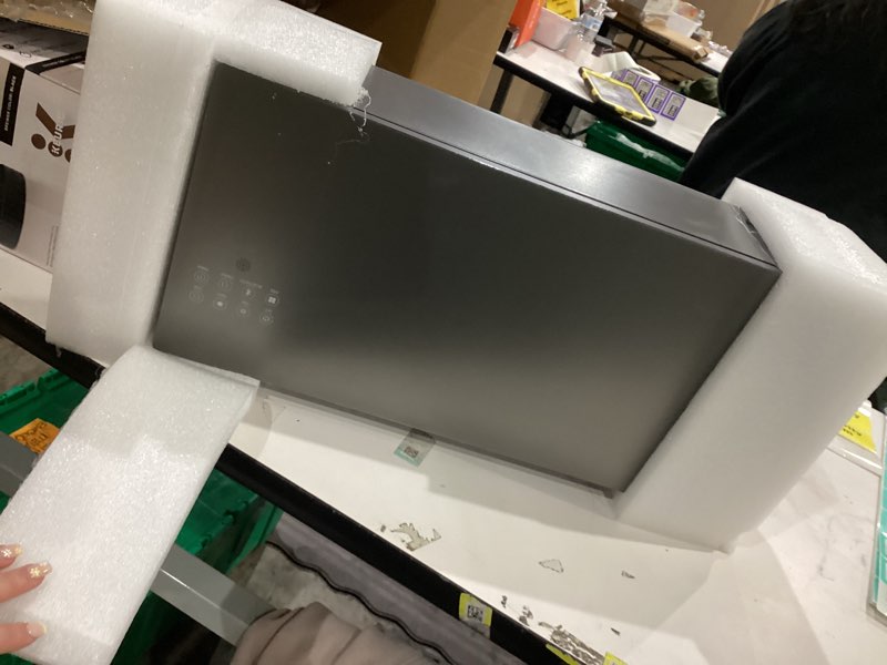 Condition photo showing Good Condition for Smart Electric Space Heater with Bluetooth Speaker & RGB Light, App/Remote/Touch Control, Freestanding/Wall Heater, 2 Heat & 2 Fan Modes for All-Season Indoor Use, 110° Oscillating, Works with Alexa White