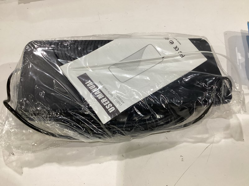 Condition photo showing New/Like New for 2026 upgraded tv antenna: tv antenna indoor for local channels with amplifier, 3000+ miles long-range reception supports digital 4k 1080p hd smart tv/older tvs, 33ft coaxial cable rectangle