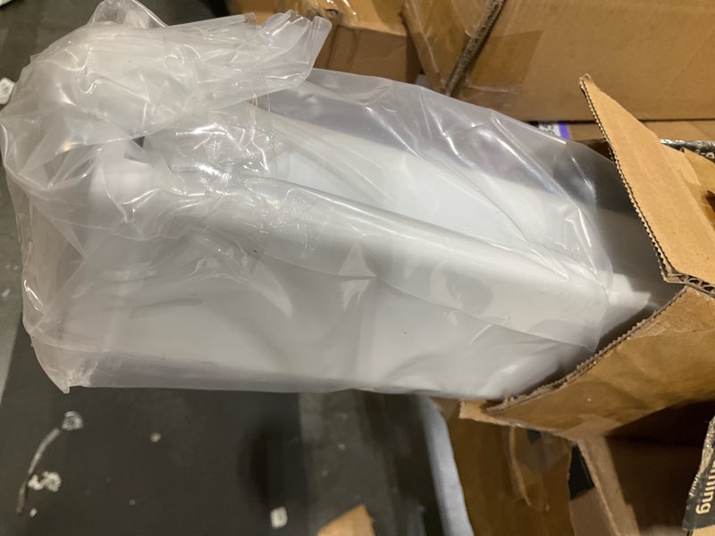 Condition photo showing Good Condition for melodieux 100% blackout cordless free-stop roller shade, window blind with thermal insulated, uv protection fabric. roller blind for office and home. easy to install. white, 23" w x 72" h 23"w x 72"h white