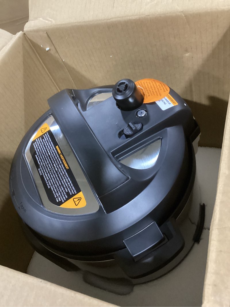 Condition photo showing Good Condition for Instant Pot Duo Plus 9-in-1 Electric Pressure Cooker, Slow Cooker, Rice Cooker, Steamer, Sauté, Yogurt Maker, Warmer & Sterilizer, Includes App With Over 800 Recipes, Stainless Steel, 3 Quart 3 Quarts