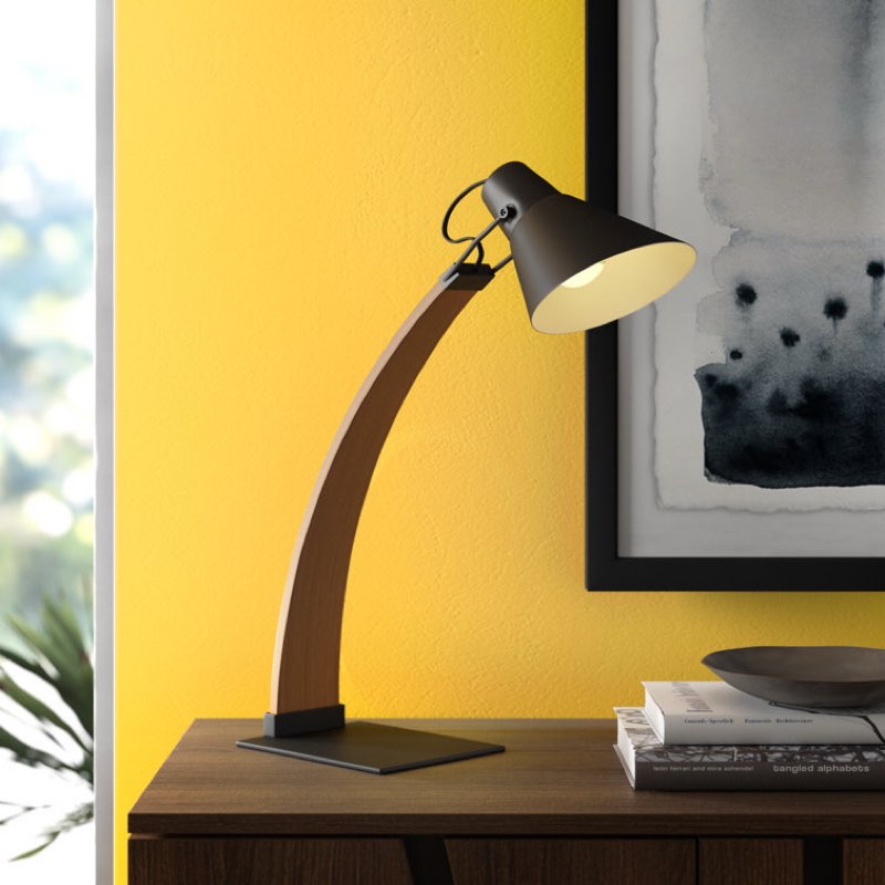 Lotte 22.5" Arched Table Lamp