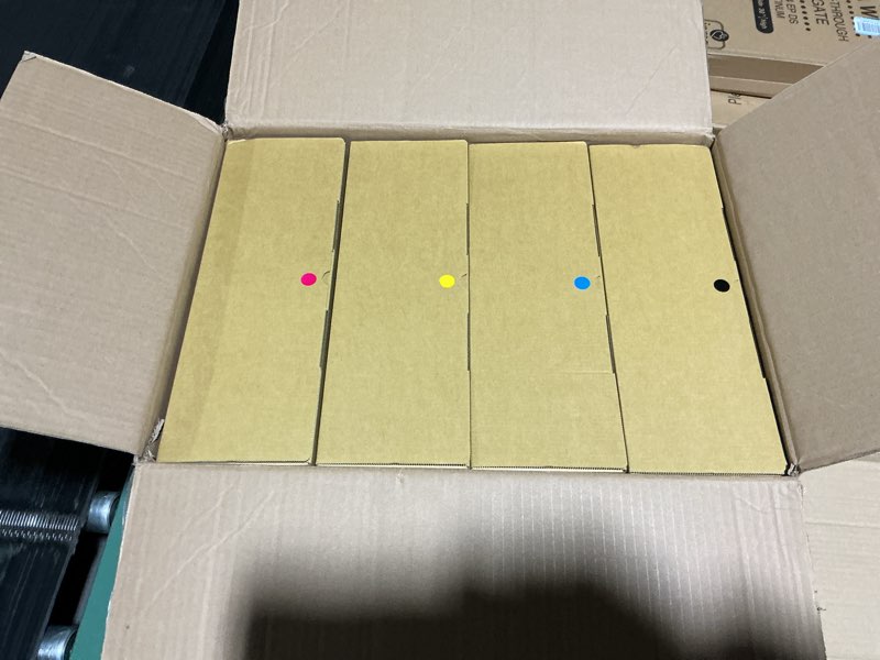 Condition photo showing Good Condition for similar to hp 645a magenta toner cartridge | works color laserjet 5500, 5550 series | c9733a
