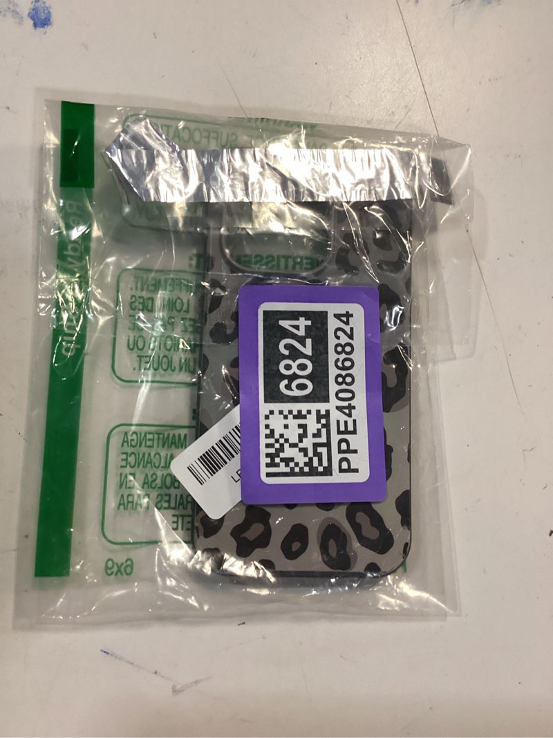 Condition photo showing As Is for OtterBox iPhone 14 Pro Max (Only) Symmetry Series+ Case - Wild Cat (Grey) - Ultra-Sleek - Snaps to MagSafe - Raised Edges Protect Camera & Screen - Non-Retail Packaging