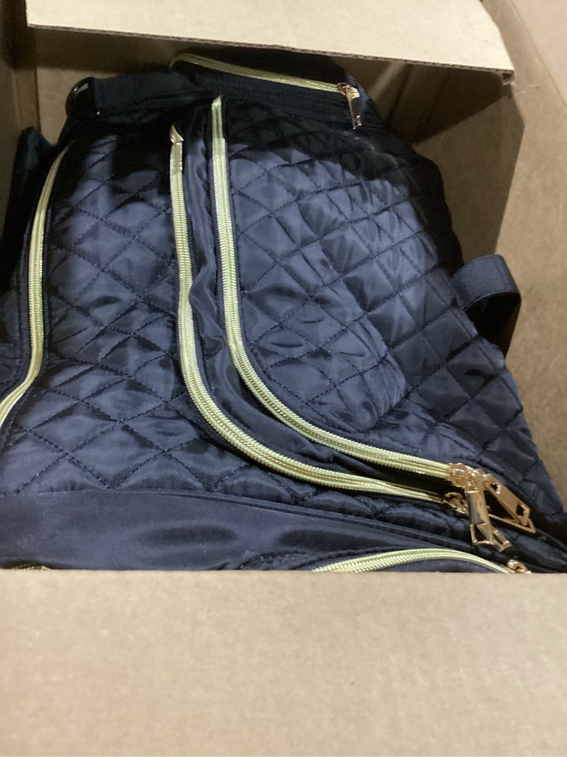 Condition photo showing Good Condition for Rolling Teacher Bag, 16 Inch Rolling Laptop Bag with Detachable Dolly & Teacher File Tote, Large Roller Briefcase for Teaching Office Work, Women, Craft Nurse, Black Black Large