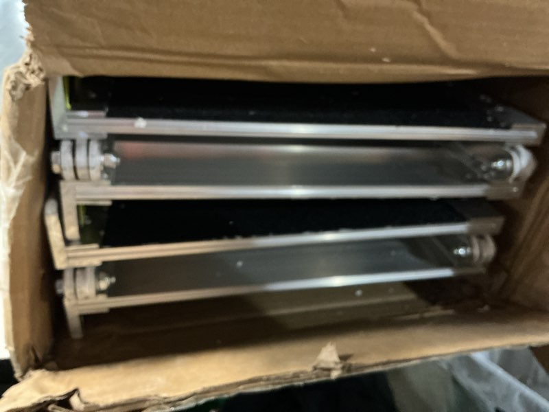Condition photo showing Good Condition for wheelchair ramp 4ft, anti-slip aluminum folding handicap portable ramp, wheelchair ramps for home steps, stairs, doorways, scooter ramp silver 4ft [using height 4-12 inch]