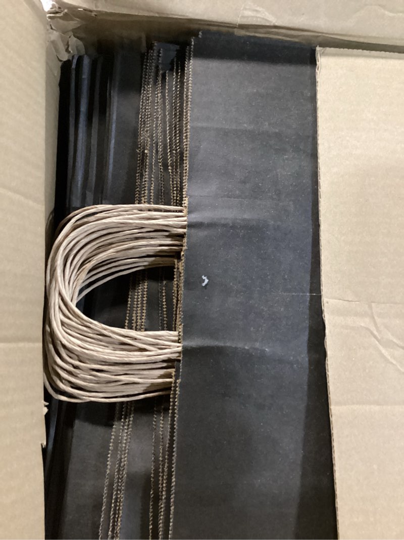 Condition photo showing Good Condition for black prime line packaging large gift bags with handles, brown kraft paper shopping bags, small business, restaurants takeout & shopping -14x10x16.5 50 pack 50 14x10x16.5 inch