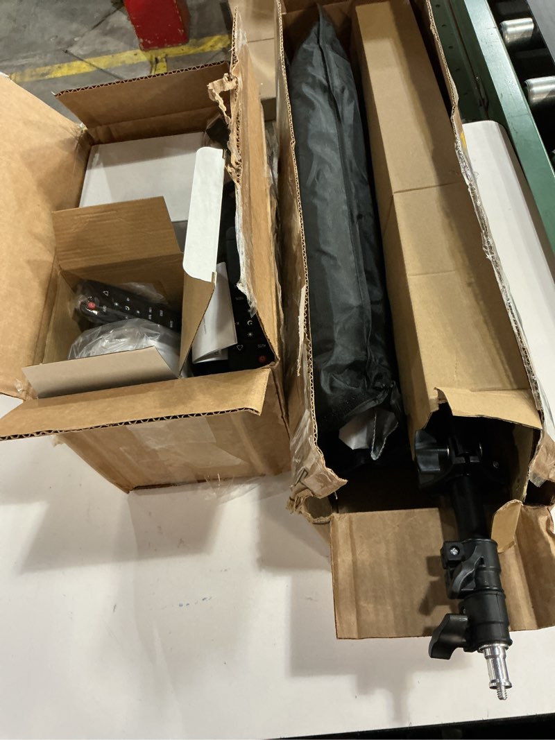 Condition photo showing Good Condition for Skytex Softbox Lighting Kit(2Pack), 20x28in Soft Box | 85W 2700-6400K E27 LED Bulb Continuous Photography Lighting, Photo Studio Lights Equipment for Camera Shooting, Video Recording 2softbox