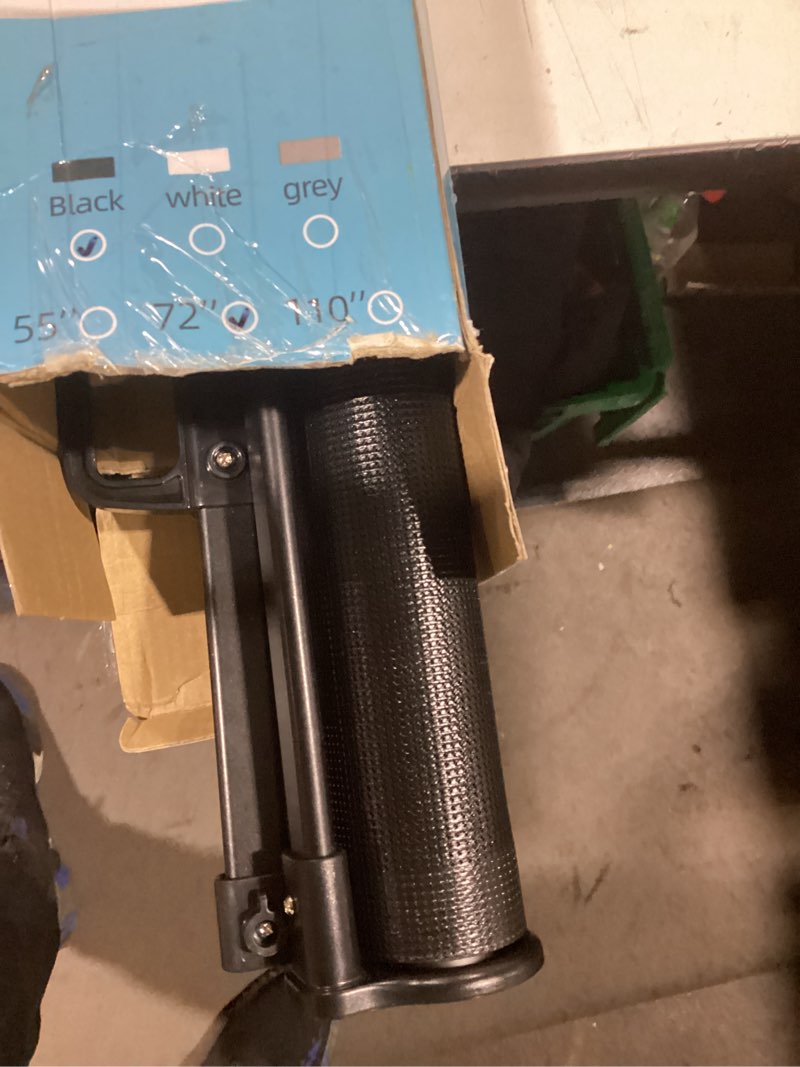 Condition photo showing As Is for Babepai Retractable Baby Gates Extra Wide | 72" Wide x 38" Tall Dog Gates for Stairs | Indoor/Outdoor Use | Child Gates for Doorways, Deck, Porch, Hallways, Patio - Black C-black 72" Wide x 38" Tall