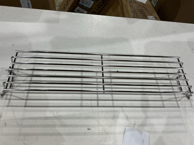 Condition photo showing Good Condition for qulimetal stainless steel warming rack for weber spirit 200 & spirit ii 200 series, compatible with e/s-210, e/s-220 (2013-2017) & gs4 spirit ii models, replaces weber 67026 21.5 inch stainless steel