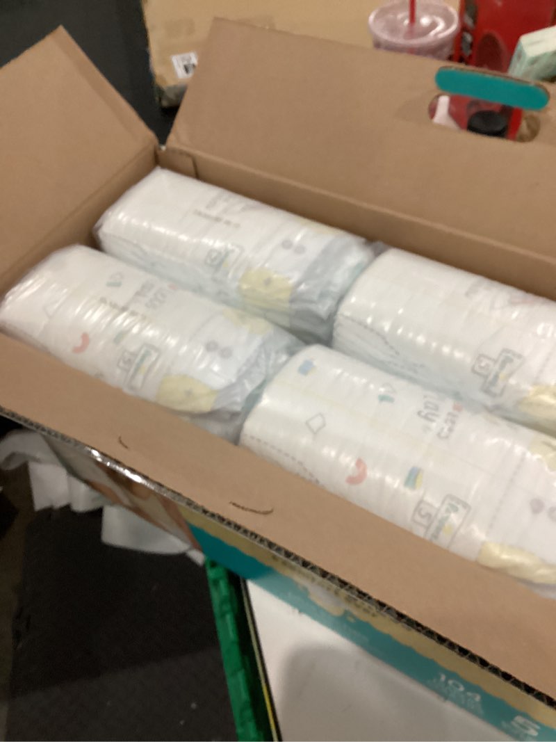 Condition photo showing Good Condition for Pampers Baby Diapers - Swaddlers - Size 5, 104 Count, Ultra Absorbent Disposable Infant Diaper Size 5 104