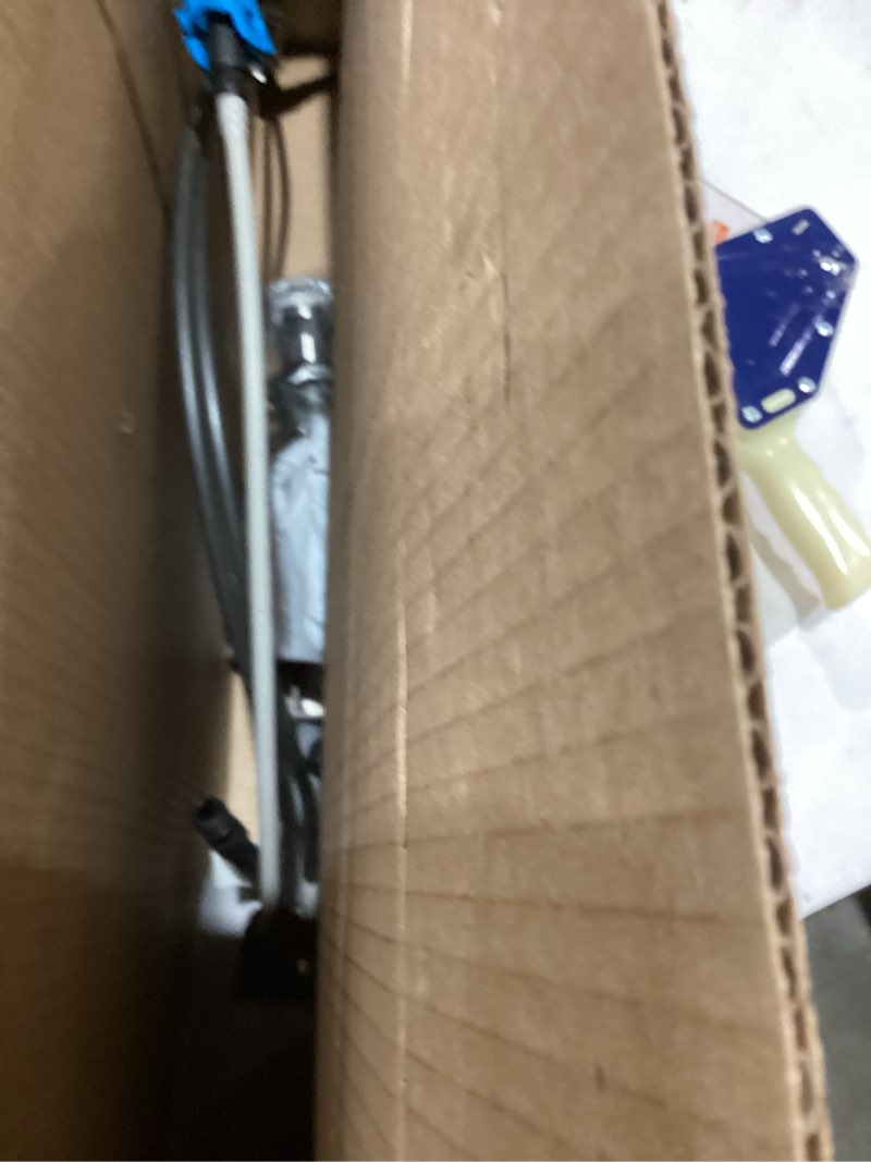 Condition photo showing Good Condition for Delta Modern Matte Black Bathroom Faucet 1 Hole, Single Hole Bathroom Sink Faucet for Vanity, Metal Push-Pop Drain Assembly, Matte Black 567LF-BLGPM-PP Matte Black 1.0 GPM
