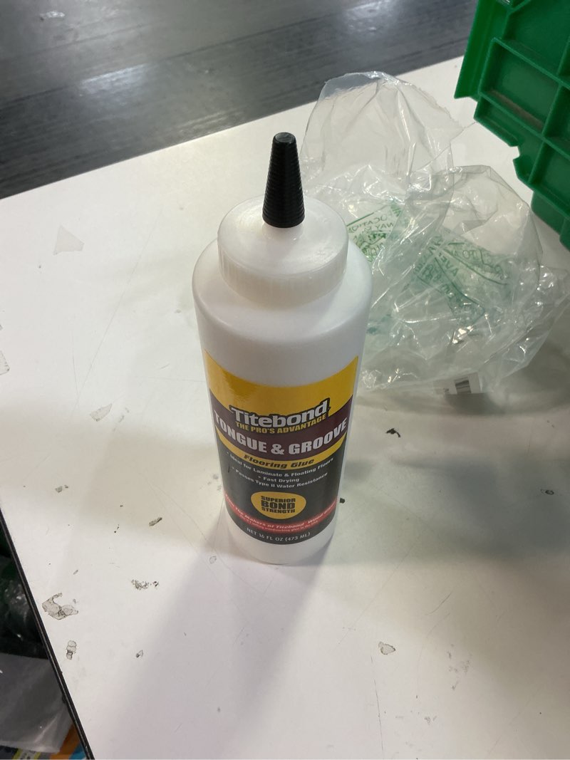 Condition photo showing Good Condition for Titebond 2104 Tongue and Groove Glue Bottle, 16 oz, White