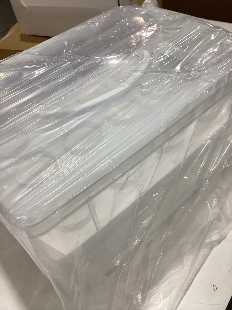 Condition photo showing Good Condition for snapware (2-layer, 24 cupcakes plastic detachable cupcake carrier storage container with lid and handle, freezer dishwasher microwave safe 14.25" l x 10.5" w carrier