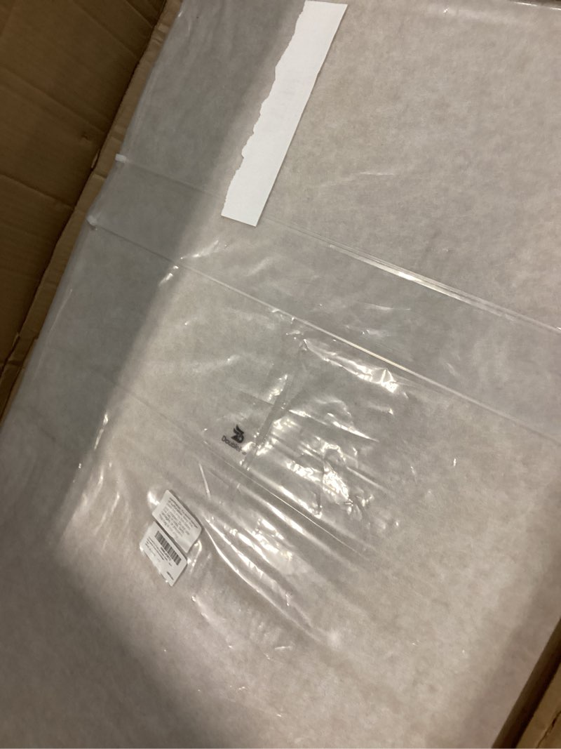 Condition photo showing Good Condition for 2 Pack Acoustic Desk Divider Partition 23.6 x 47.2 Stand up Freestanding Privacy Panel Noise Visual Distractions Reducing Table Divider for Student Reception Area Office(Beige)