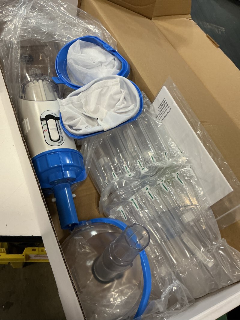 Condition photo showing Good Condition for syvio cordless handheld pool vacuum  18.5 gpm powerful suction  60-minute runtime  11.4  wide head  for above ground & inground pools  spas & hot tubs
