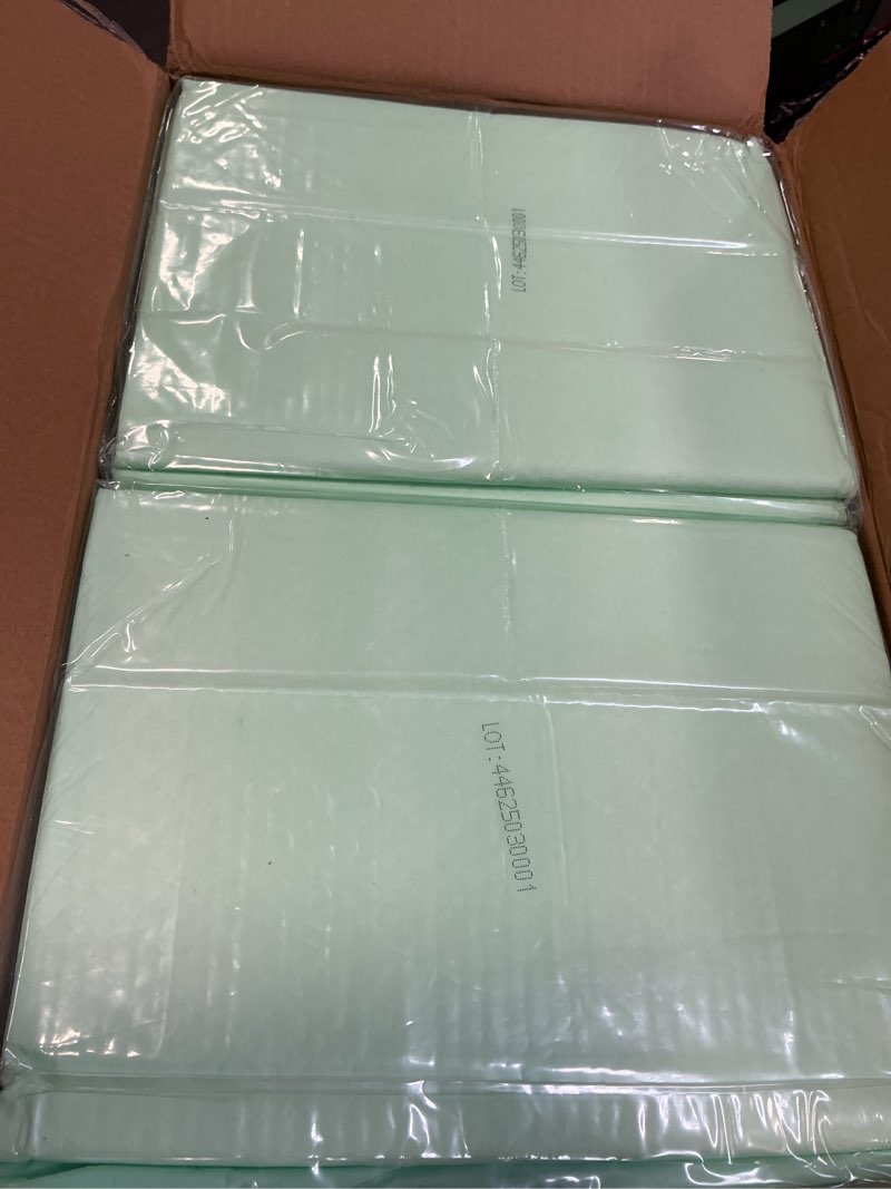 Condition photo showing Good Condition for Medline Super Absorbent Underpad, 36" x 36", 50 Count, Extra Large Disposable Incontinence Pads, Protective Bed Pads, Chucks, For Kids, Adults, Elderly, Furniture & Surface Protection Pee Pad