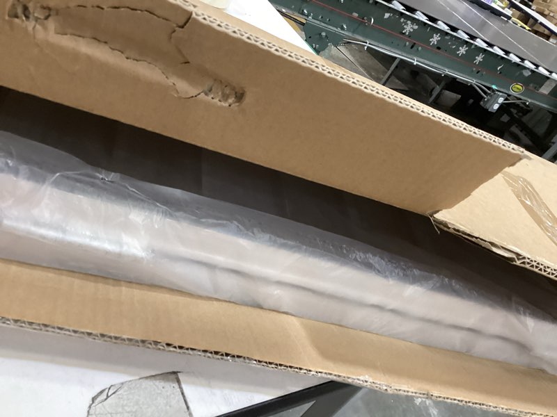 Condition photo showing As Is for 4ft portable wheelchair ramp, non-slip aluminum folding handicap ramp, 800 lbs capacity door threshold ramps for home steps, scooter ramps for car, doorways, curbs, stairs, cart, wheel chair ramp step 4ft (usable height 4-12 inch)