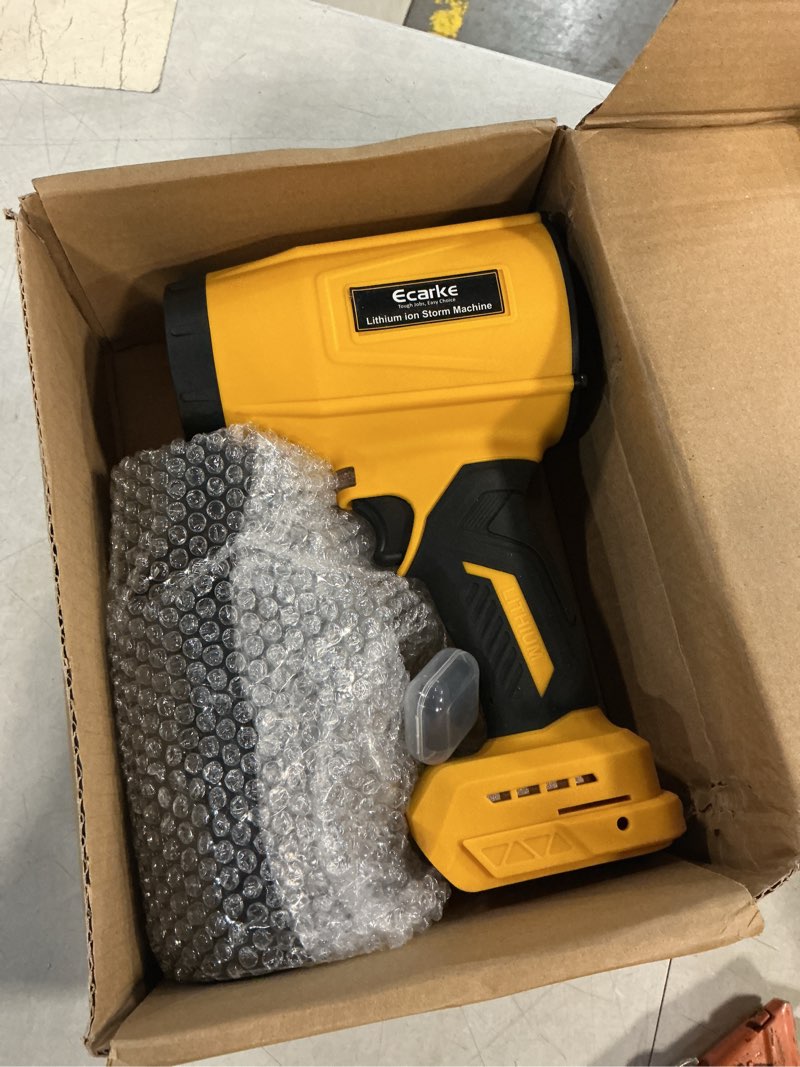 Condition photo showing Good Condition for 800,000 rpm leaf blower compatible with dewalt 20v: ecarke cordless dust blower, electric turbo jet blower handheld battery powered with brushless motor for patio garden lawn (tool only, no battery)