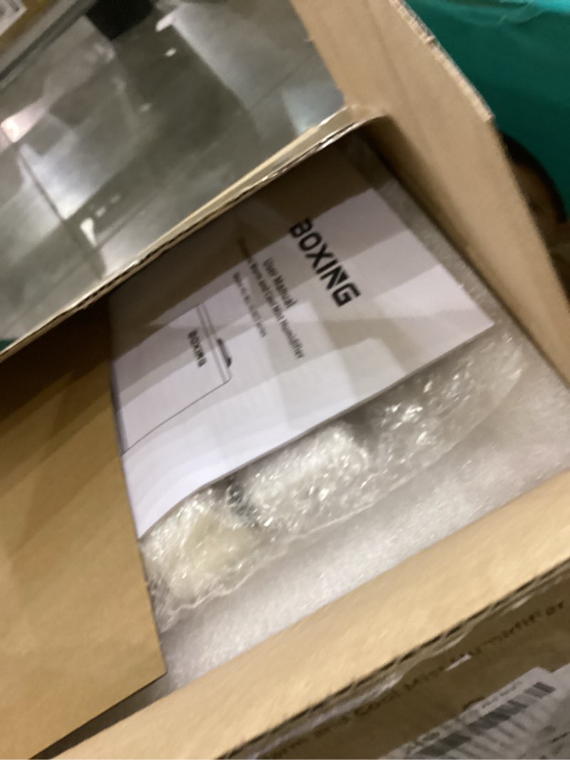 BOXING Warm and Cool Mist Humidifiers for Bedroom Large Room Home,Air Humidifier with Remote,Top Fil