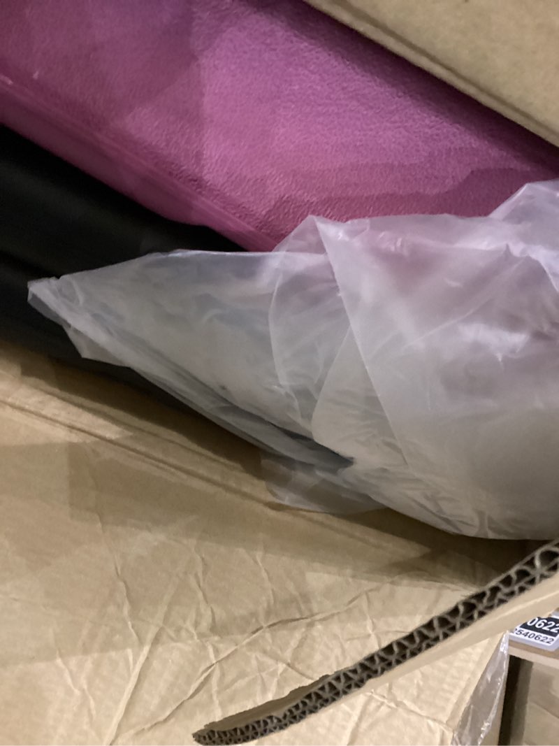 Condition photo showing New/Like New for Fitvids Step Aerobic Platform, Exercise Step with 5 levels Adjustable Height, 4 Stackable Risers, Fitness Training Workout Stepper for Home Gym, Cardio Strength, Multiple Options Gray 16''x 16'' Step