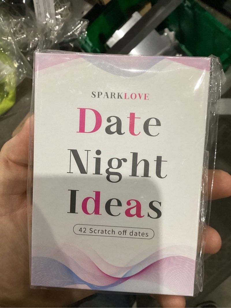 Condition photo showing New/Like New for Couple Gifts and Valentine Day Gifts, Date Night Ideas Cards, 42 Romantic Scratch Off Date Card Gifts for Couples, Gifts for Girlfriend and Boyfriend, His or Her Gifts, Gifts for Wife, Husband