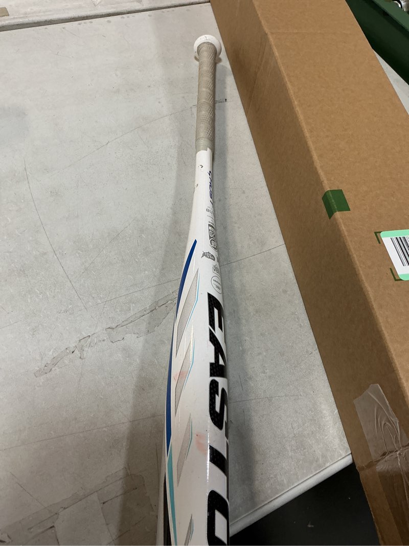 Condition photo showing As Is for Easton | GHOST YOUTH Fastpitch Softball Bat | -11 | 29" | White/Blue