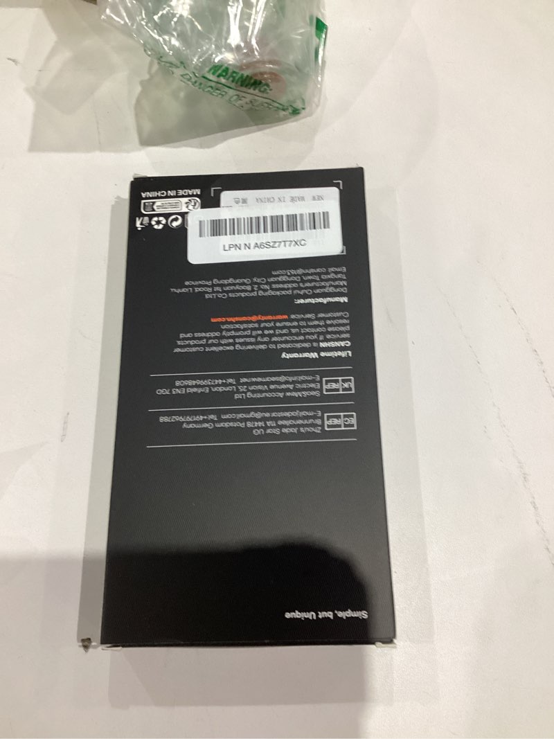 Condition photo showing New/Like New for CANSHN Magnetic Compatible with iPhone 15 Pro Max Case, Upgraded [Full Camera Protection] [Compatible with Magsafe] [Translucent Matte] Shockproof Protective Phone Case Cvoer 6.7 Inch - Black iPhone 15 Pro Max (6.7 Inch,3 Lens) Black