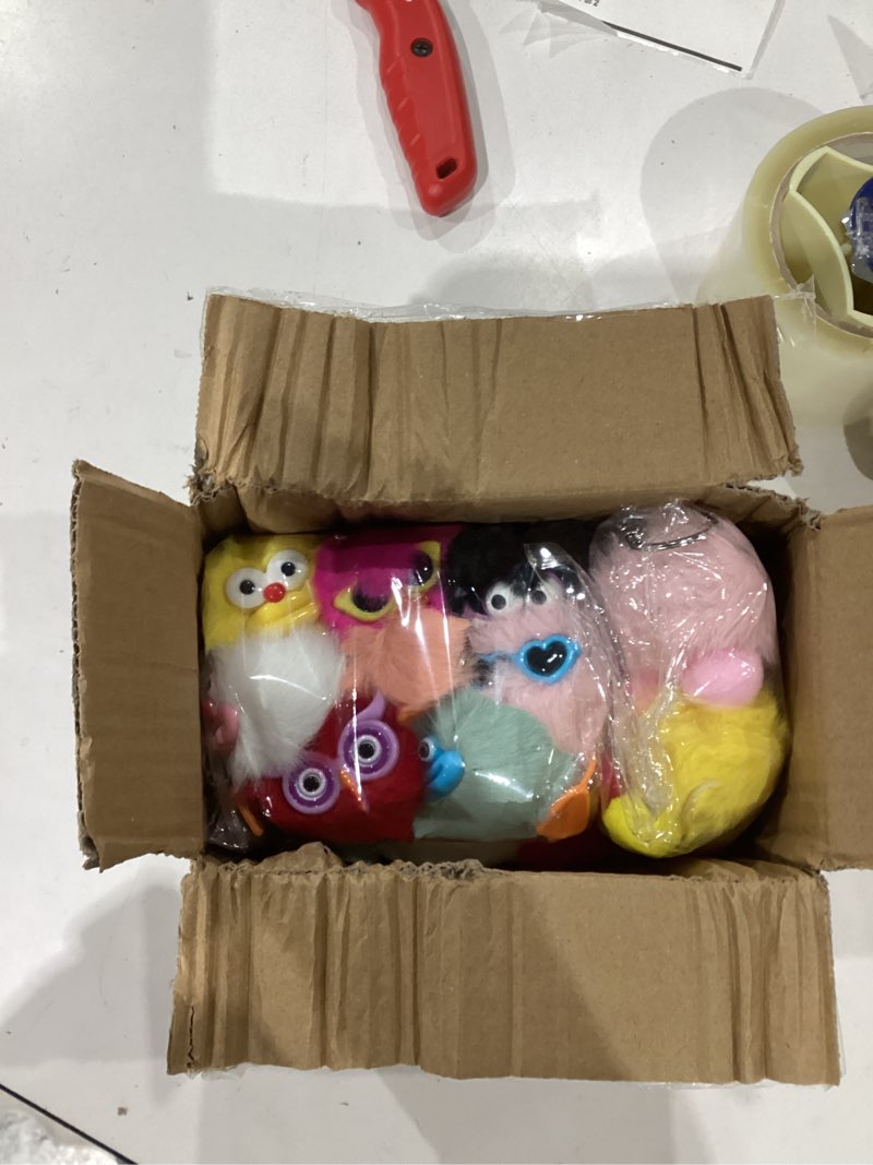 Condition photo showing Good Condition for Valentine Cards for Kids Classroom, 24 Pack Kids Keychains Plush Toy Keychains for Kid Boys Girls Exchange Gifts Prizes Valentine's Party Favor Goodie Bag Stuffers Toys Valentine's Day
