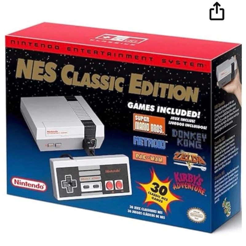 VOOCAT Video Game Console fo Entrent Sy Nintendo Entertainment System NES Classic Edition- Game l [video game]