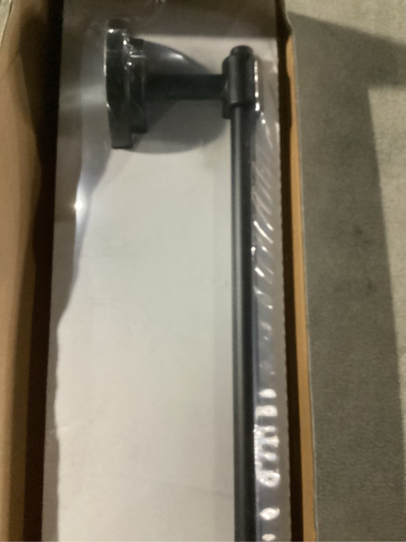 Condition photo showing Good Condition for matte black finish moen dn0718ch iso 18-inch single towel bar