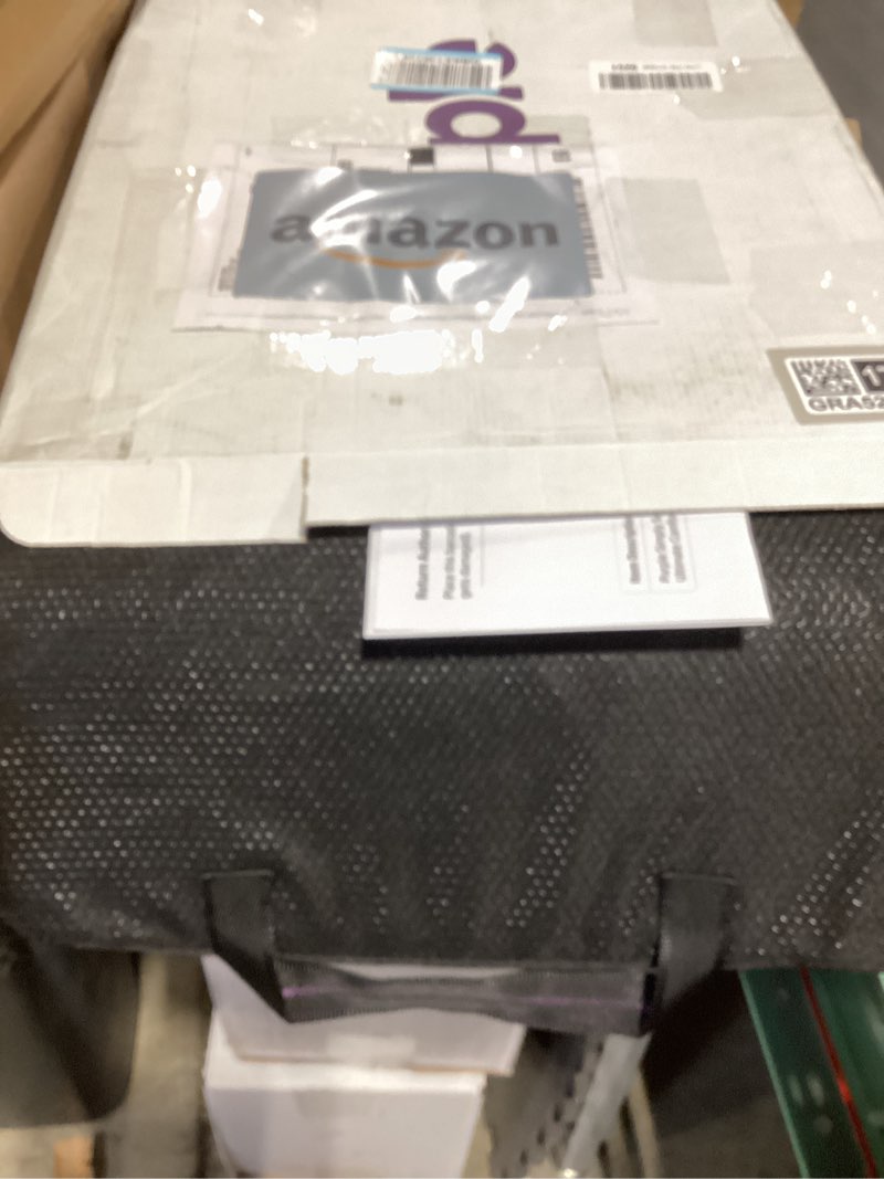 Condition photo showing Good Condition for purple back cushion | pressure reducing grid designed for ultimate comfort | designed for chairs, gaming, and travel | made in the usa