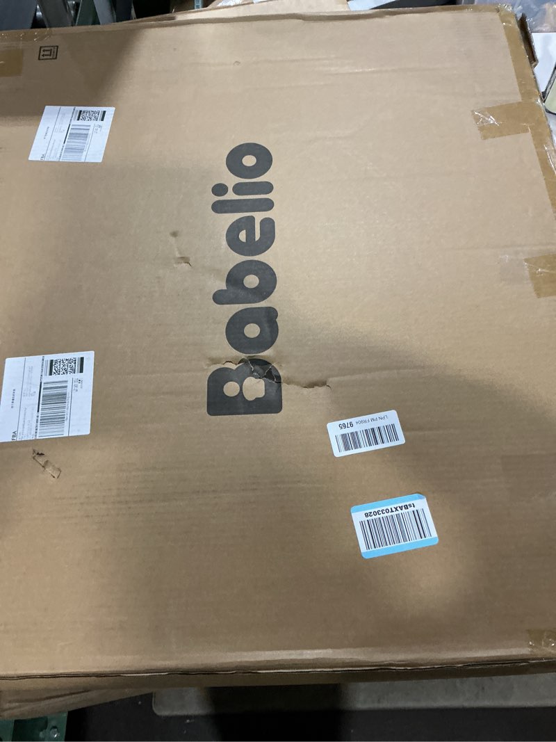 Condition photo showing Good Condition for BABELIO 36-57" Extra Wide Baby/Dog Gate, Auto Close with Large Walk Thru Door,Safety for Pet, House, Stairs and Doorways, Pressure Mounted for Chlid, White White 30"Tall 36"-57" Wide