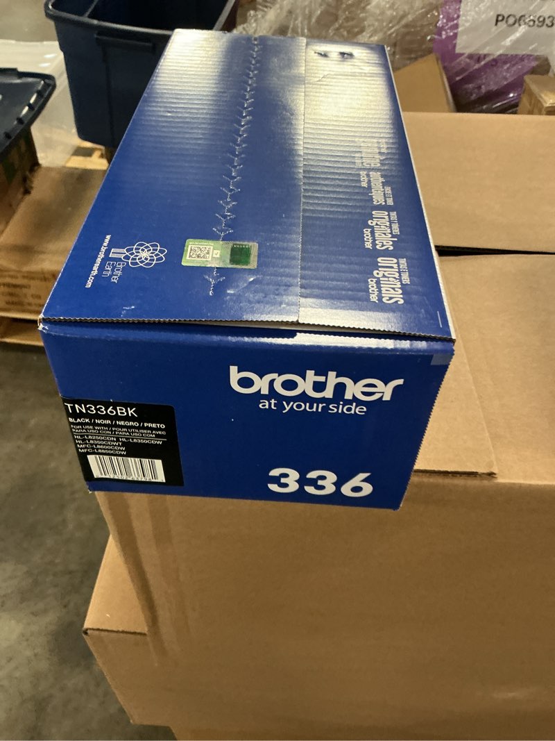 Condition photo showing New/Like New for brother genuine tn336bk high yield black toner cartridge