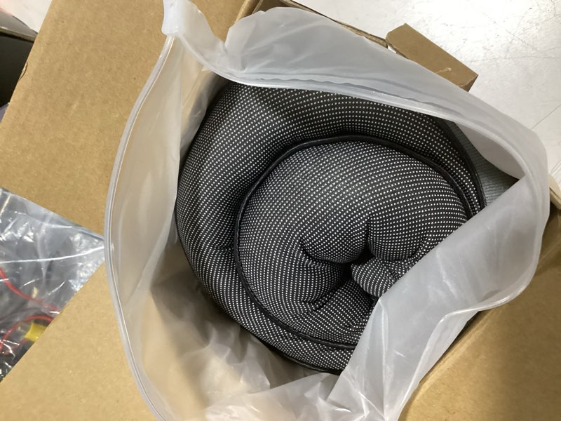 Condition photo showing Good Condition for kpneol travel pillow, 100% pure memory foam travel neck pillow airplane neck support ergonomic design for traveling suitable for airplanes,offices and cars-gray grey