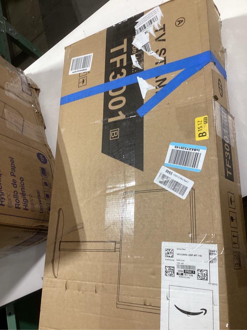 Condition photo showing Good Condition for yomt universal tv floor stand with mount for 27-70 inch lcd led oled tvs, swivel height adjustable t