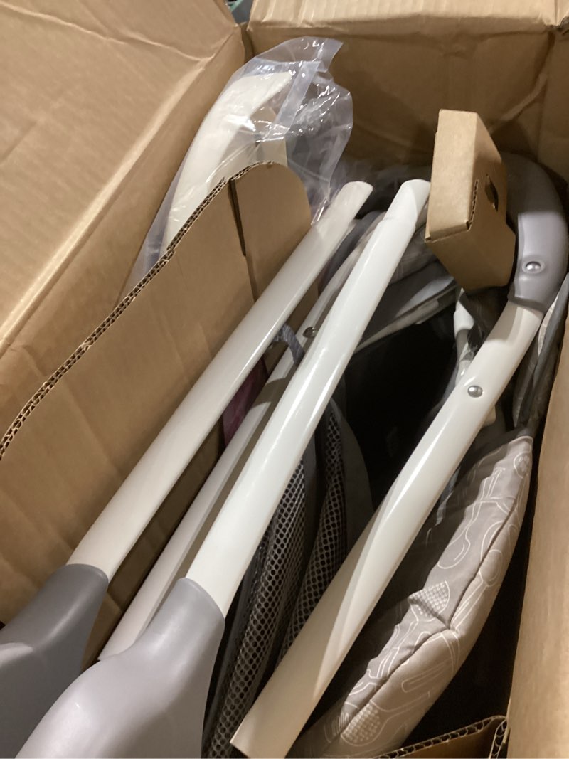 Condition photo showing Good Condition for graco slim snacker high chair, ultra slim, fast-folding, multiple recline positions, comfortable feeding, whisk