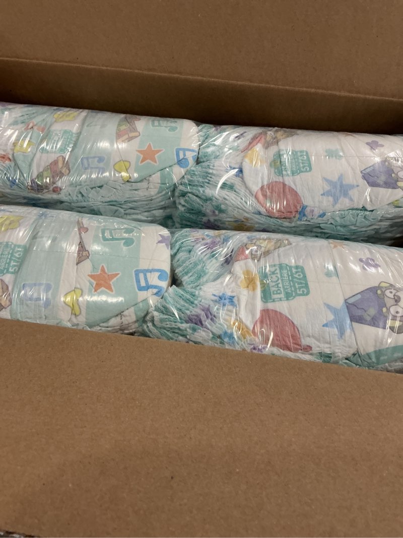 Condition photo showing New/Like New for Pampers Training Pants - Easy Ups Boys & Girls Bluey - Size 5T-6T, 84 Count, Children's Potty Underwear (Packaging May Vary) 5T-6T 84