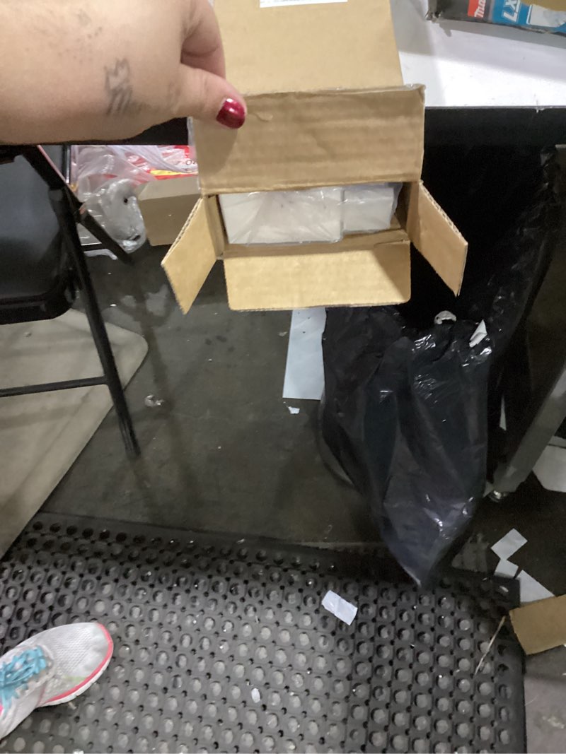 Condition photo showing Good Condition for lazblinds no tools no drill cordless 1" vinyl mini blinds, 100% blackout blinds for indoor windows, room darkening privacy window blinds and shades for interior, 32" w x 48" h, white white 32" w x 48" h
