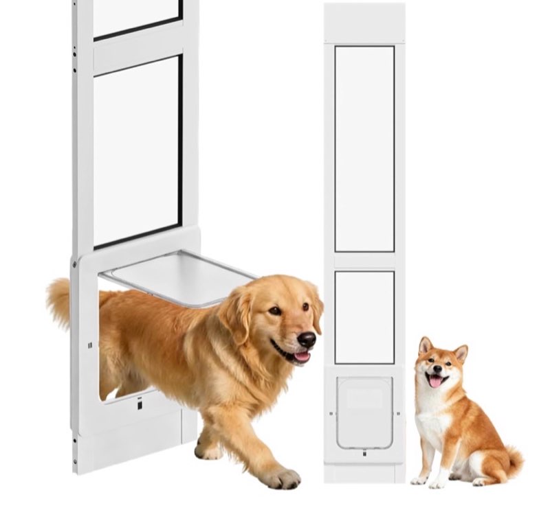 dog door for sliding glass door