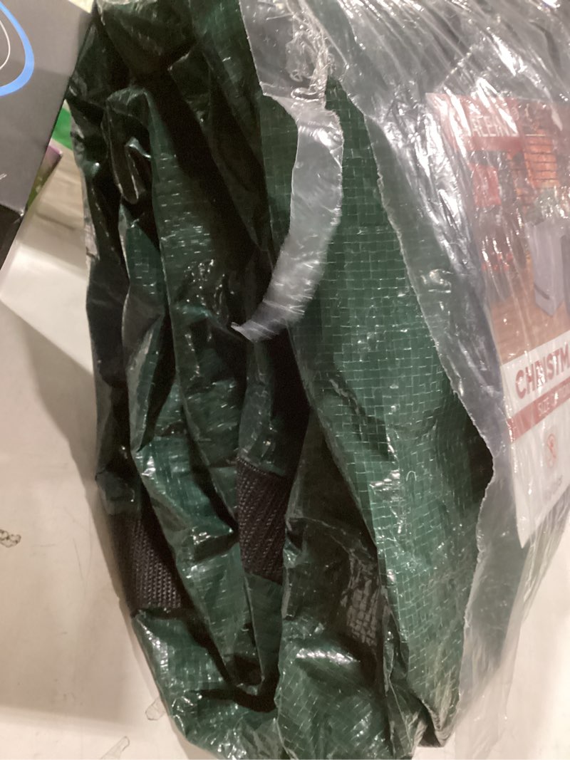 Condition photo showing Good Condition for BALEINE 9 ft Christmas Tree Storage Bag, Heavy Duty 900D Oxford Fabric with Reinforced Handles and Dual Zippers Wide Opening, Extra Large Storage Container for Trees and Decorations (Green)