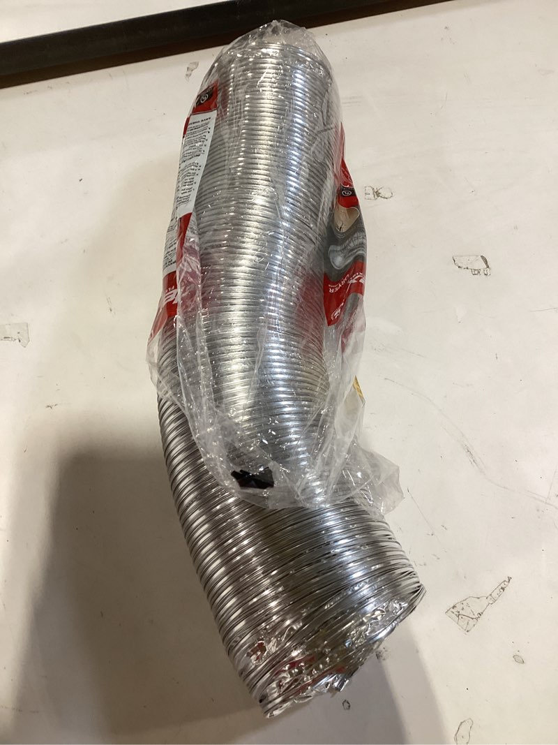 Condition photo showing As Is for 2 inch x 15 ft. triple lock aluminum flex duct