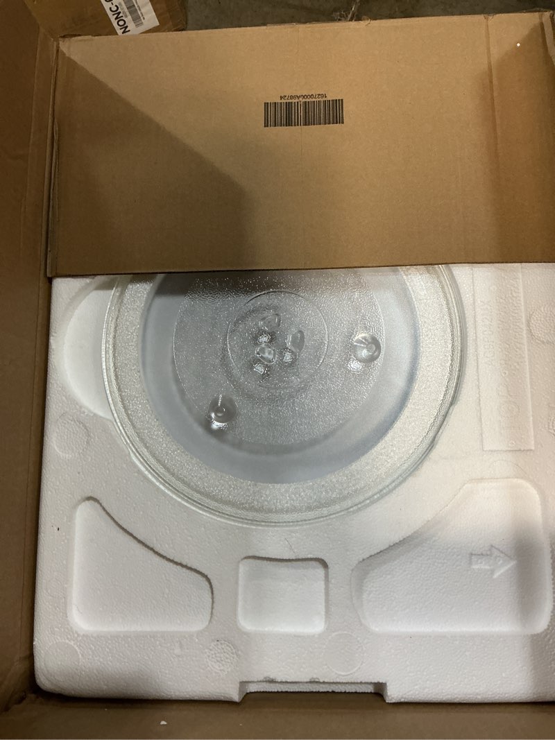 Condition photo showing New/Like New for SHARP Countertop Microwave Oven with Removable 12.4" Carousel Turntable, 1000 Watt, 1.1 Cubic Feet, White