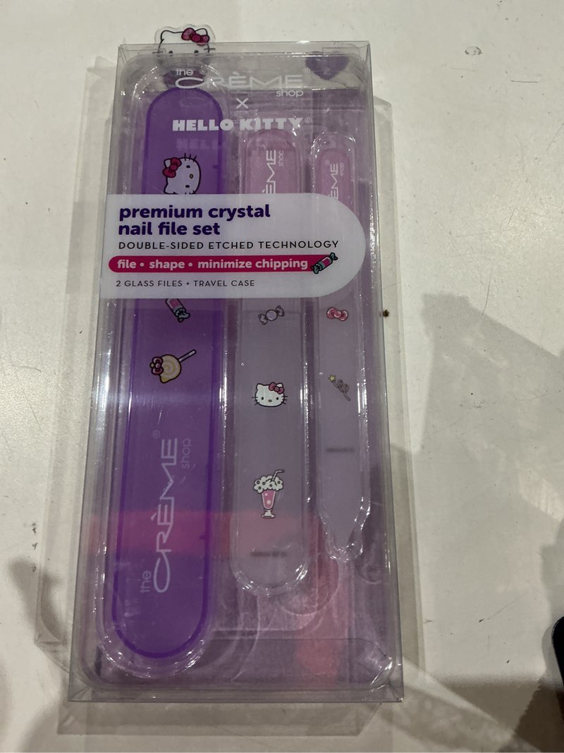Sed6))))Hello Kitty Premium Glass Nail File Set