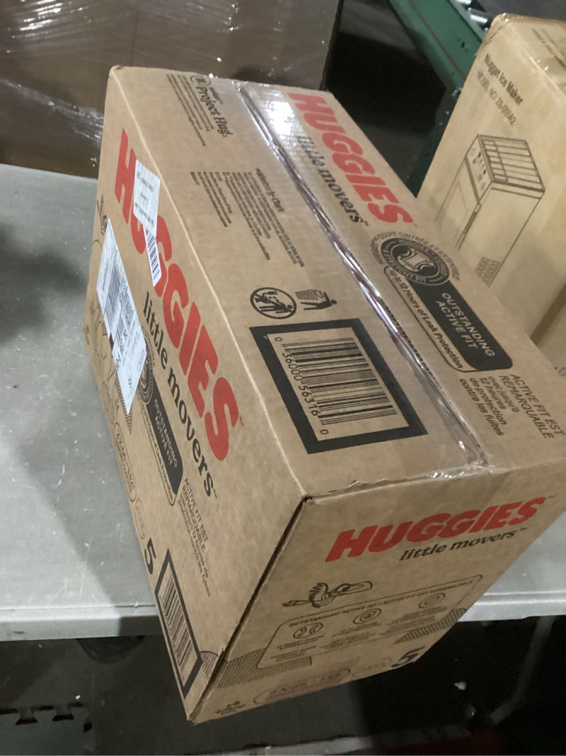 Condition photo showing Good Condition for Huggies Little Movers Diapers - Size 5 - 132ct
